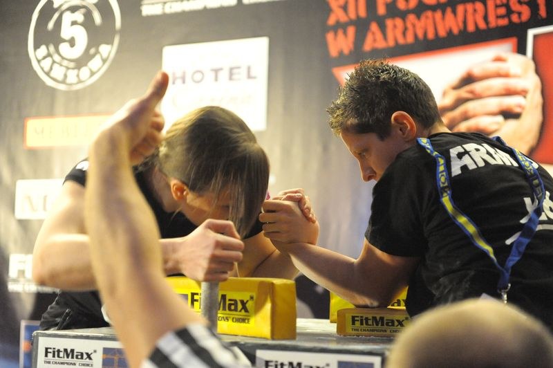 XII Puchar Polski W Armwrestlingu Reka Lewa