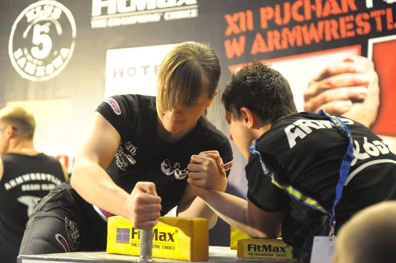 XII Puchar Polski W Armwrestlingu Reka Lewa