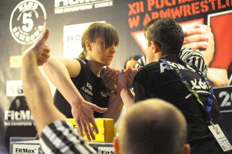 XII Puchar Polski W Armwrestlingu Reka Lewa