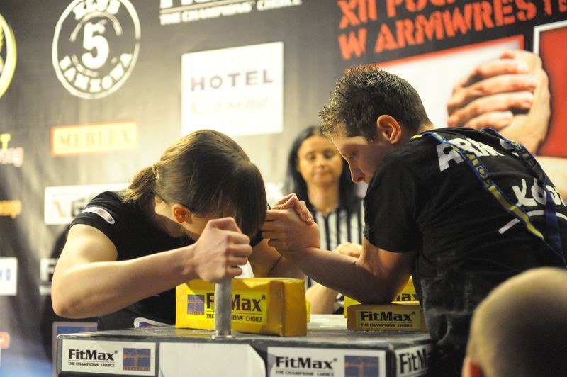 XII Puchar Polski W Armwrestlingu Reka Lewa