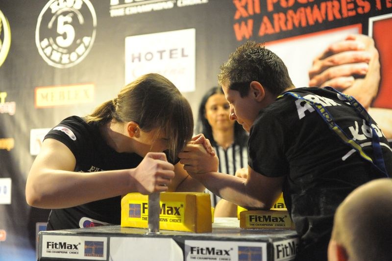 XII Puchar Polski W Armwrestlingu Reka Lewa