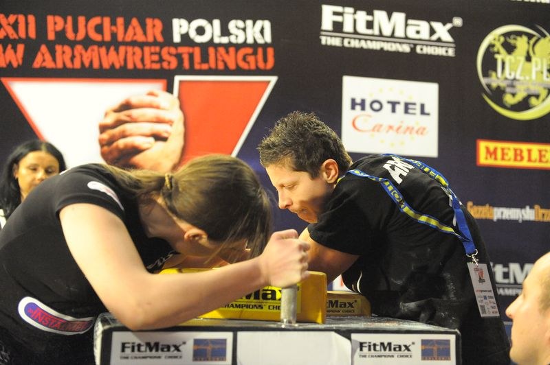 XII Puchar Polski W Armwrestlingu Reka Lewa