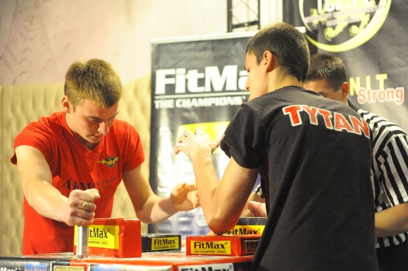 XII Puchar Polski W Armwrestlingu Reka Lewa