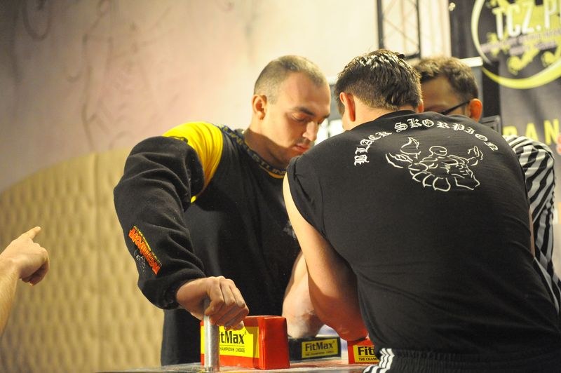 XII Puchar Polski W Armwrestlingu Reka Lewa