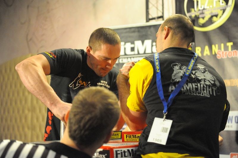 XII Puchar Polski W Armwrestlingu Reka Lewa