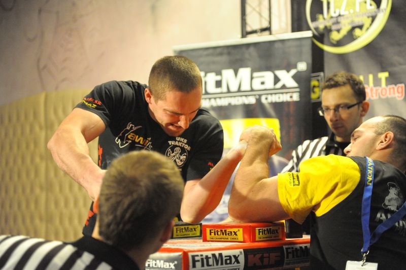 XII Puchar Polski W Armwrestlingu Reka Lewa