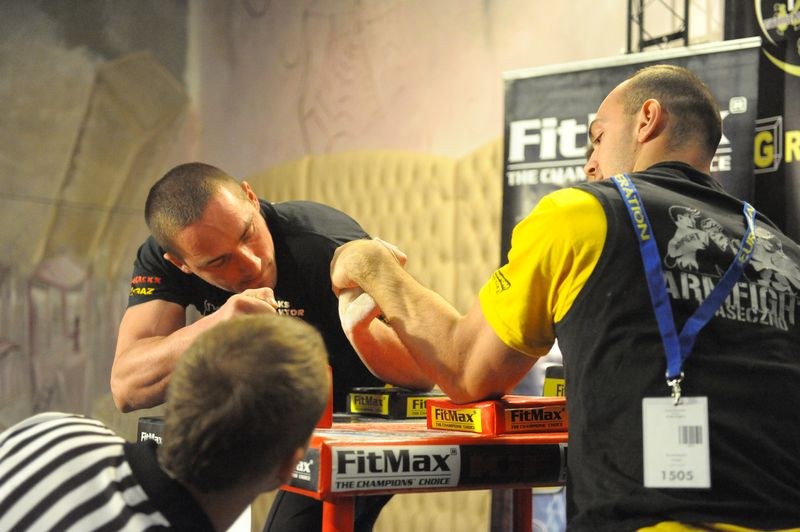 XII Puchar Polski W Armwrestlingu Reka Lewa