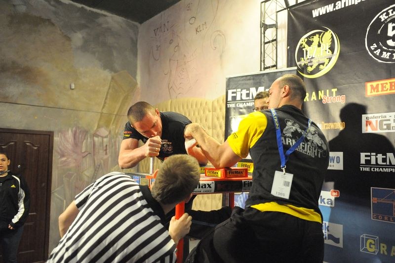 XII Puchar Polski W Armwrestlingu Reka Lewa