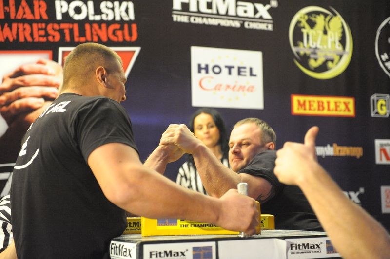 XII Puchar Polski W Armwrestlingu Reka Lewa