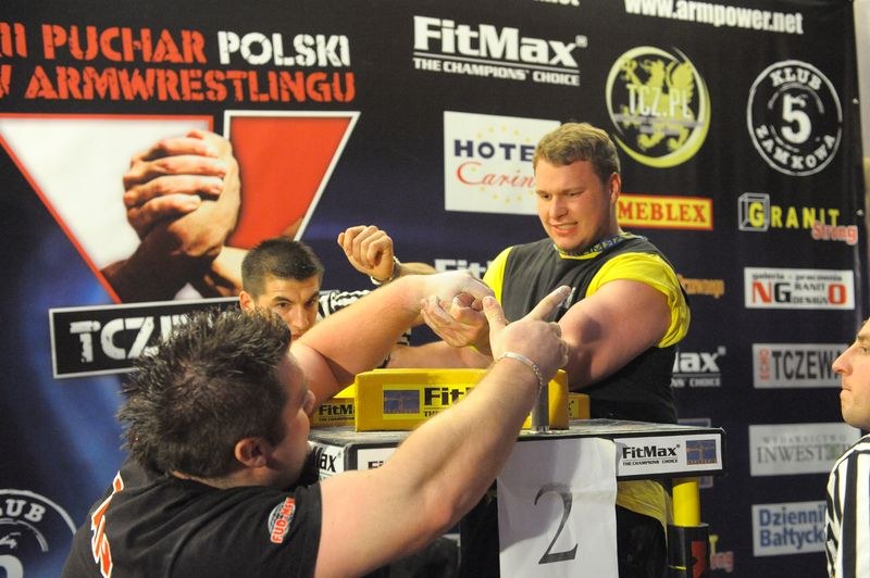 XII Puchar Polski W Armwrestlingu Reka Lewa