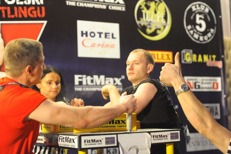 XII Puchar Polski W Armwrestlingu Reka Lewa