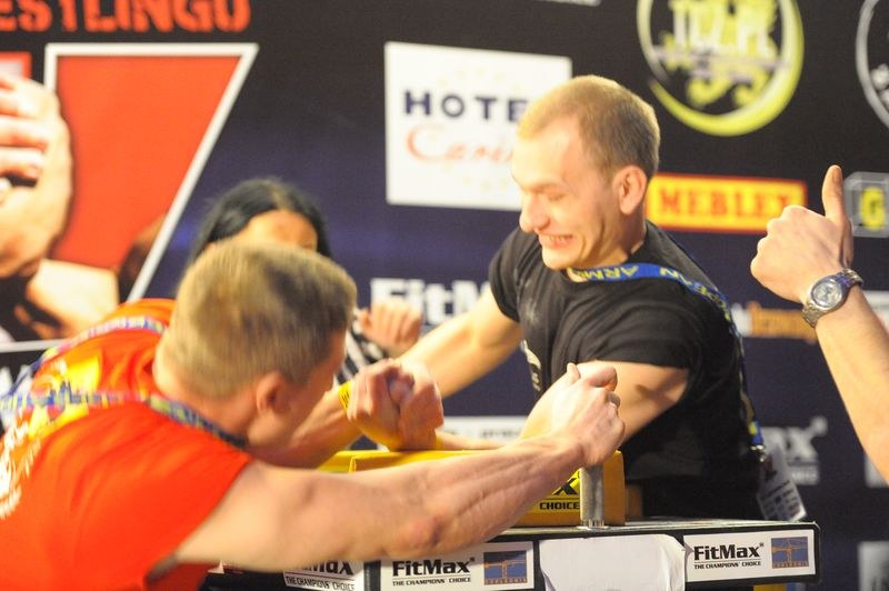XII Puchar Polski W Armwrestlingu Reka Lewa