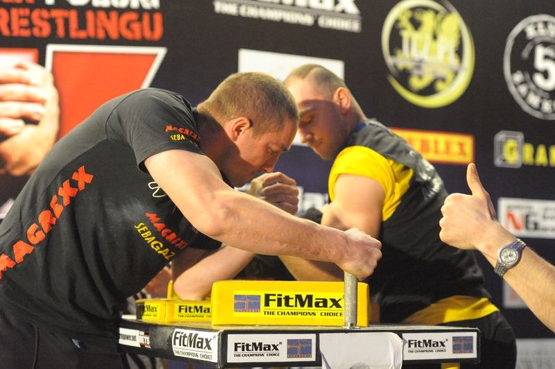 XII Puchar Polski W Armwrestlingu Reka Lewa