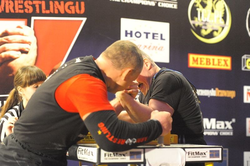 XII Puchar Polski W Armwrestlingu Reka Lewa