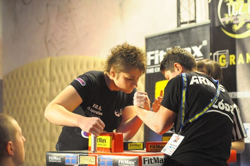 XII Puchar Polski W Armwrestlingu Reka Lewa