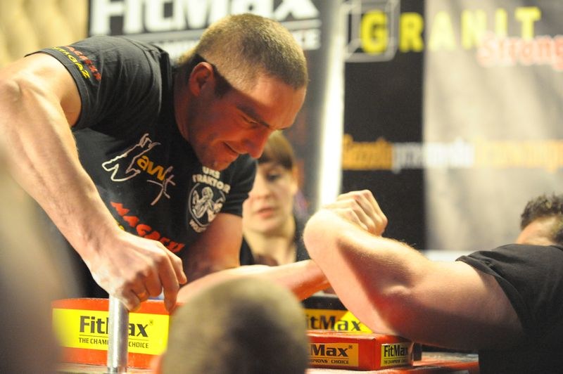 XII Puchar Polski W Armwrestlingu Reka Lewa