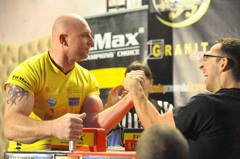 XII Puchar Polski W Armwrestlingu Reka Lewa