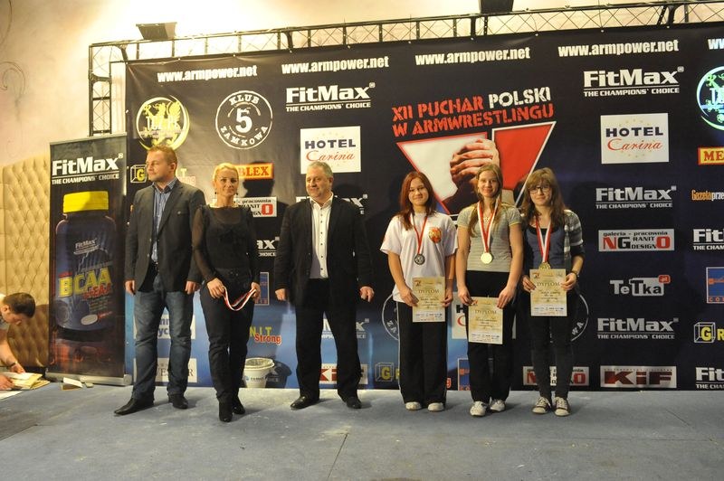 XII Puchar Polski W Armwrestlingu Reka Lewa
