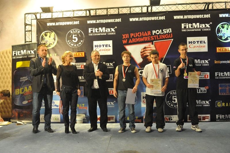 XII Puchar Polski W Armwrestlingu Reka Lewa