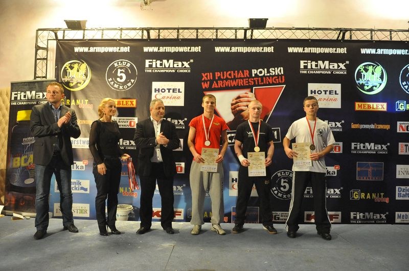 XII Puchar Polski W Armwrestlingu Reka Lewa