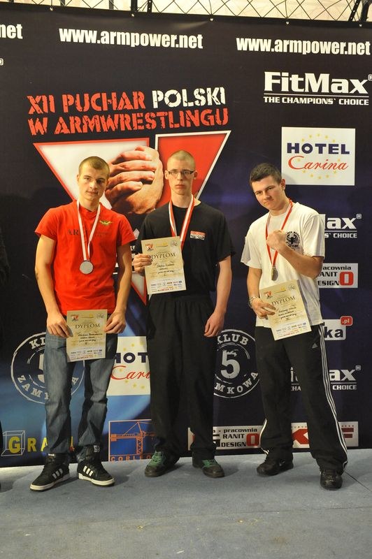 XII Puchar Polski W Armwrestlingu Reka Lewa