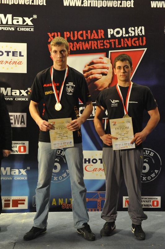 XII Puchar Polski W Armwrestlingu Reka Lewa