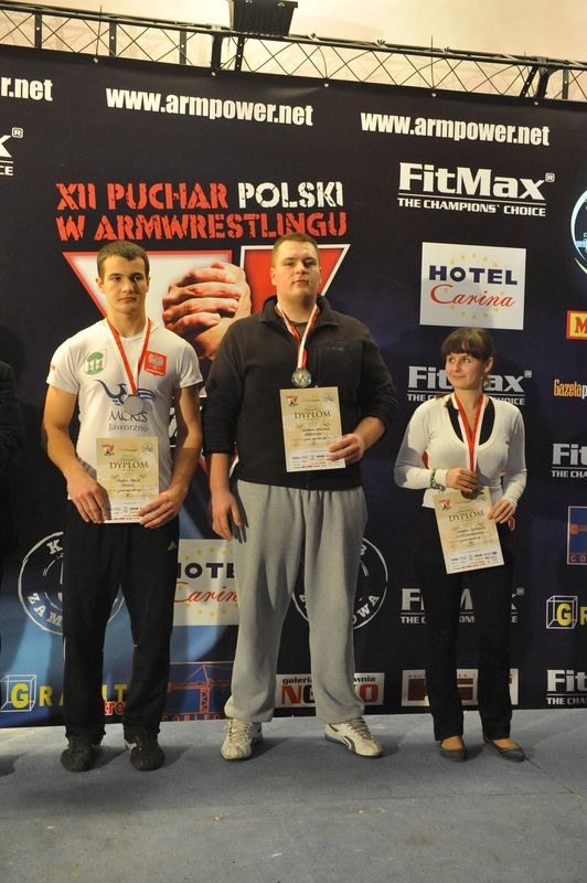 XII Puchar Polski W Armwrestlingu Reka Lewa