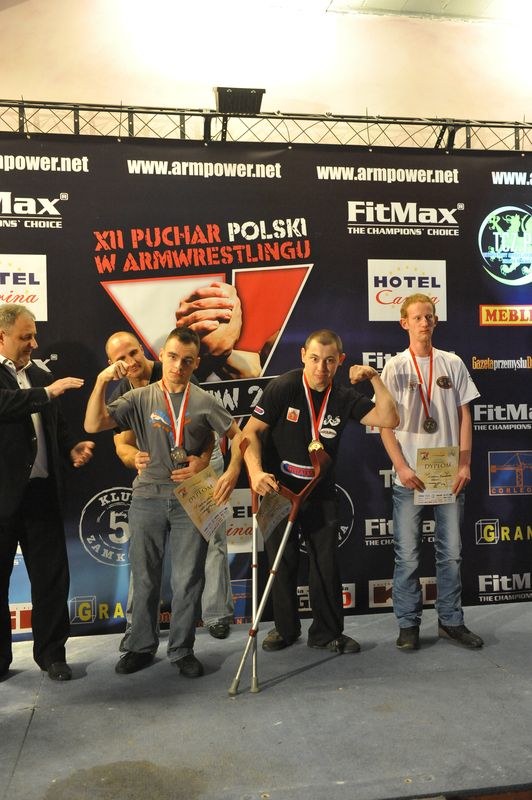 XII Puchar Polski W Armwrestlingu Reka Lewa
