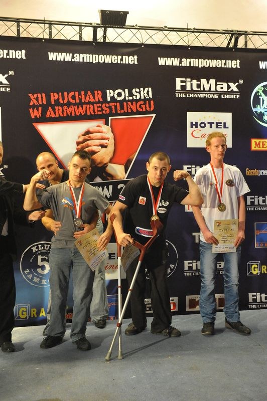 XII Puchar Polski W Armwrestlingu Reka Lewa