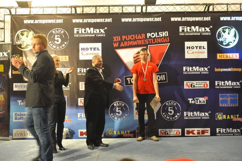 XII Puchar Polski W Armwrestlingu Reka Lewa