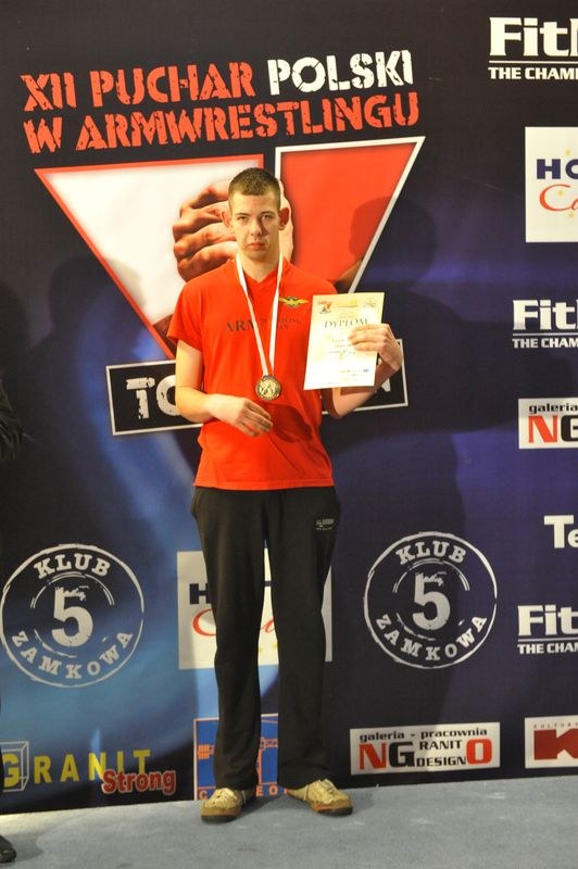 XII Puchar Polski W Armwrestlingu Reka Lewa