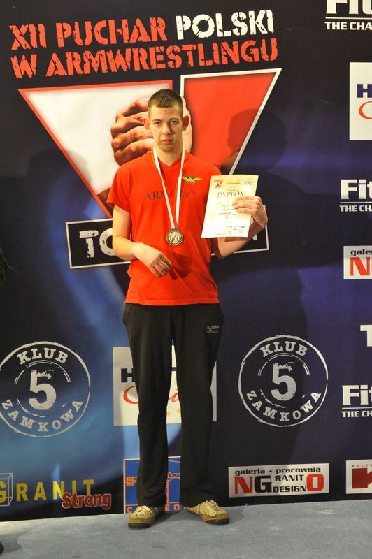 XII Puchar Polski W Armwrestlingu Reka Lewa