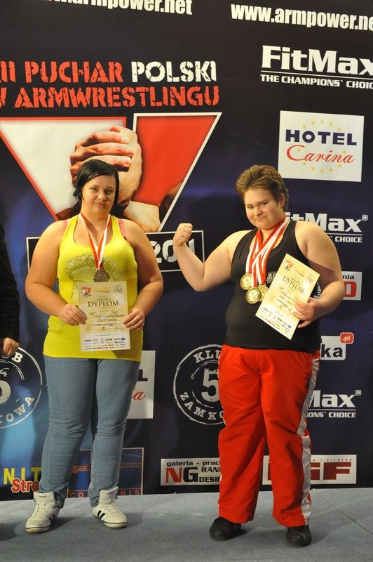 XII Puchar Polski W Armwrestlingu Reka Lewa