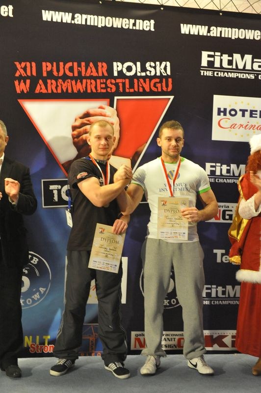 XII Puchar Polski W Armwrestlingu Reka Lewa