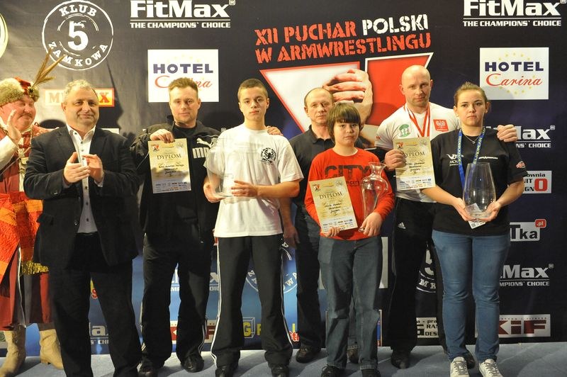 XII Puchar Polski W Armwrestlingu Reka Lewa