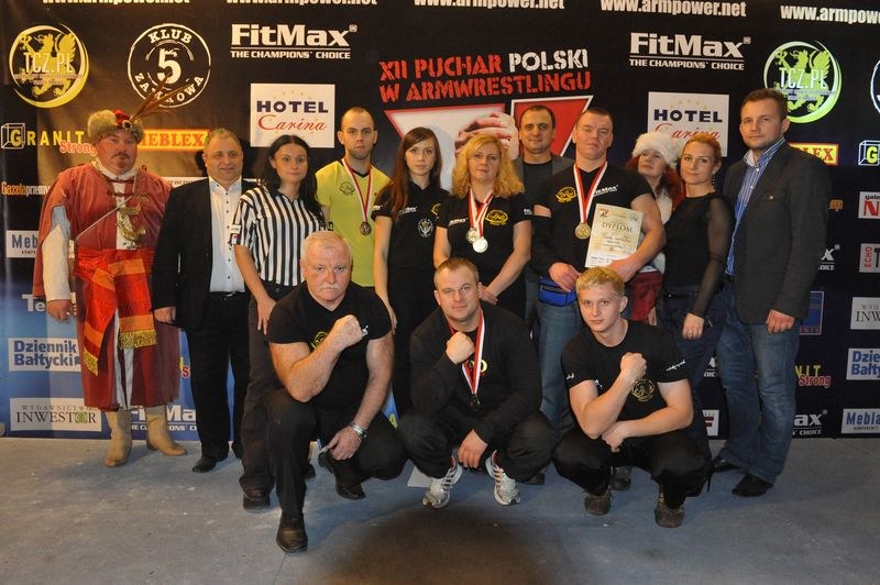 XII Puchar Polski W Armwrestlingu Reka Lewa