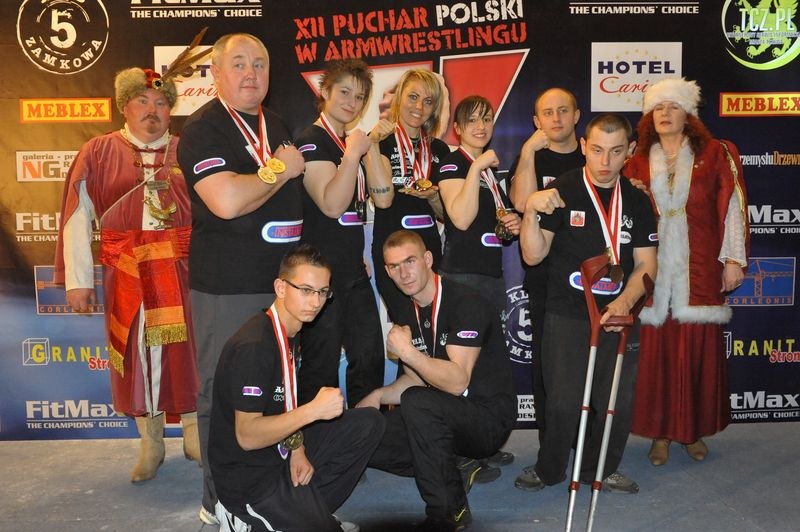 XII Puchar Polski W Armwrestlingu Reka Lewa