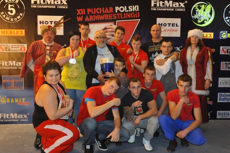 XII Puchar Polski W Armwrestlingu Reka Lewa