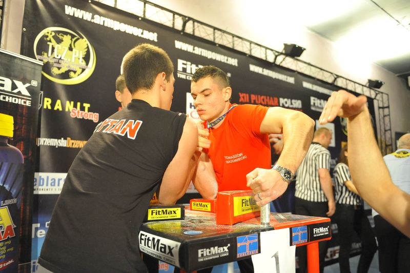 XII Puchar Polski W Armwrestlingu Reka Prawa