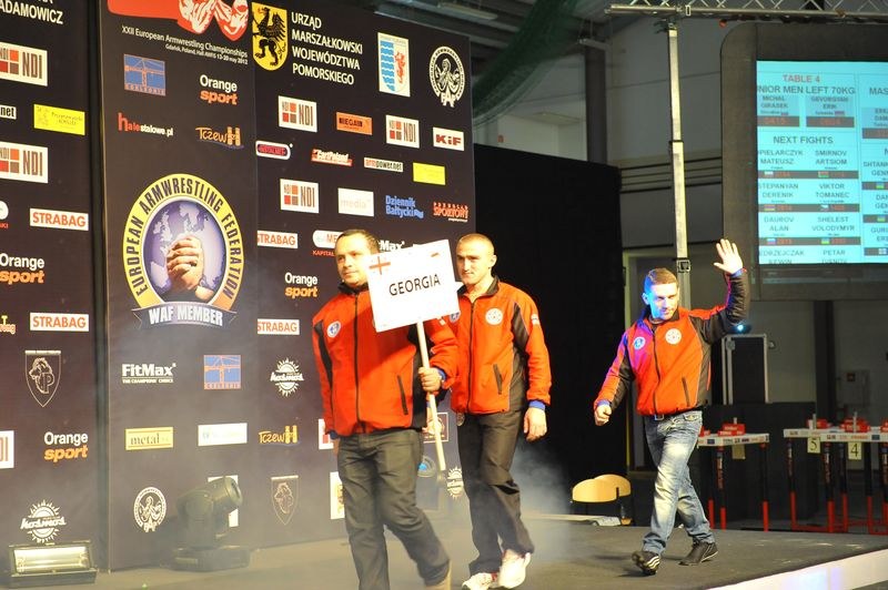 XXII European Armwrestling Championships Day