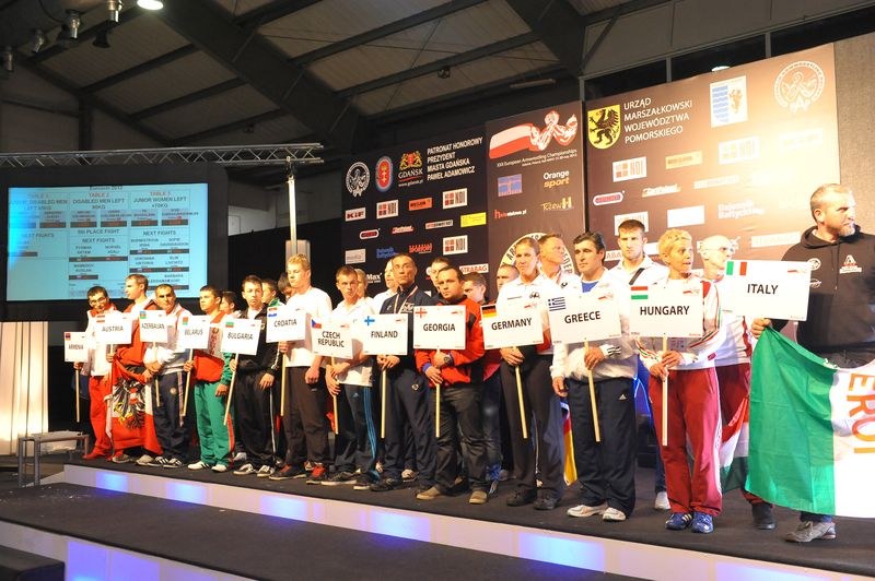 XXII European Armwrestling Championships Day