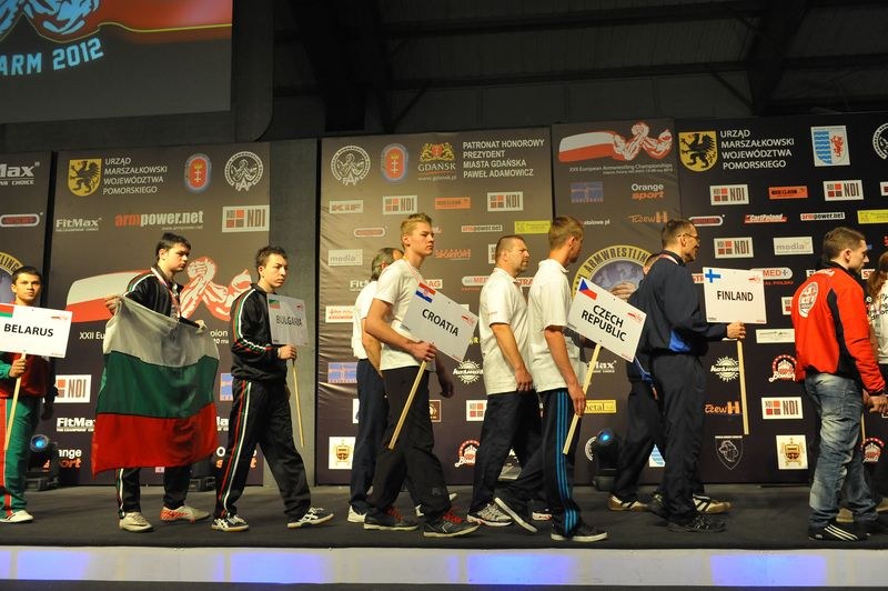 XXII European Armwrestling Championships Day