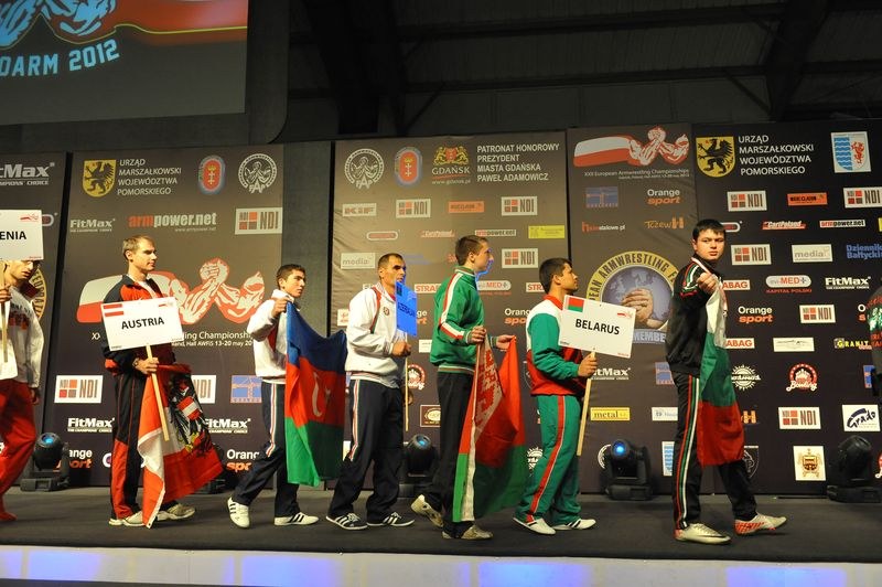 XXII European Armwrestling Championships Day