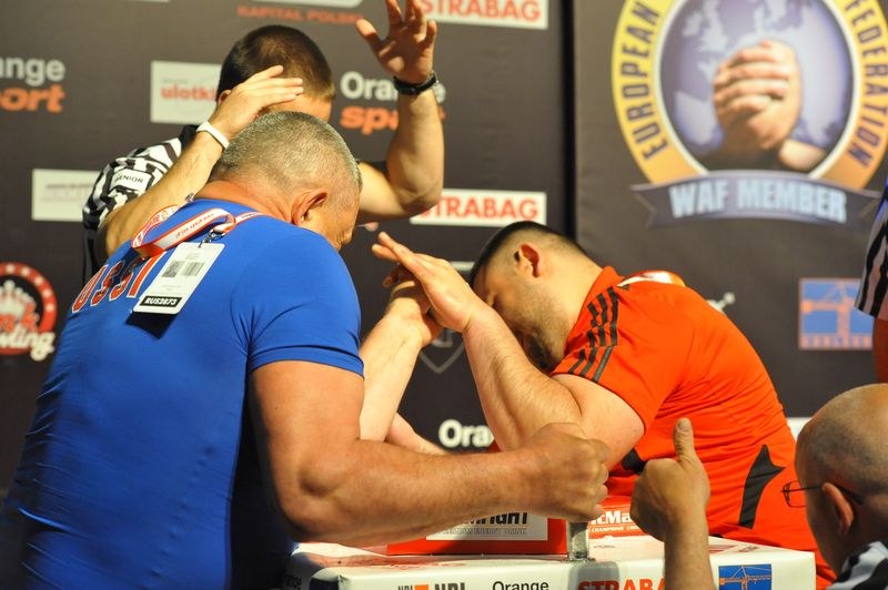 XXII European Armwrestling Championships Day