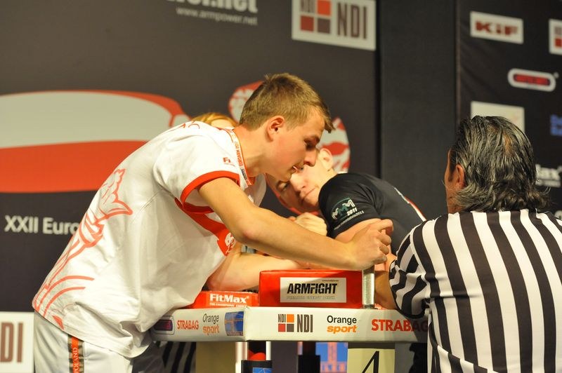 XXII European Armwrestling Championships Day