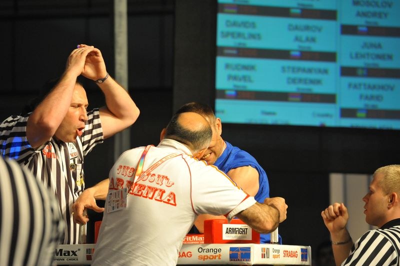 XXII European Armwrestling Championships Day