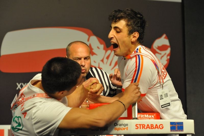 XXII European Armwrestling Championships Day