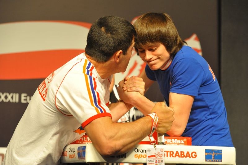 XXII European Armwrestling Championships Day