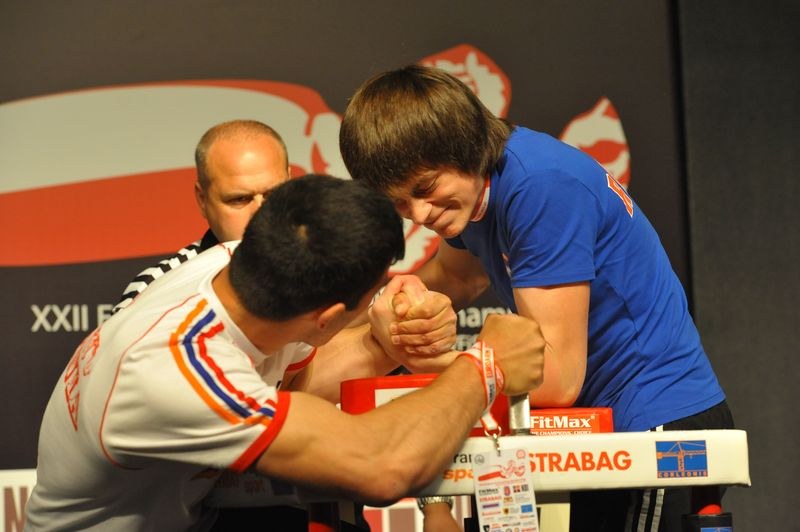 XXII European Armwrestling Championships Day