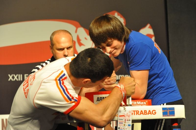 XXII European Armwrestling Championships Day